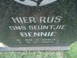 ? Bennie 1963-1965