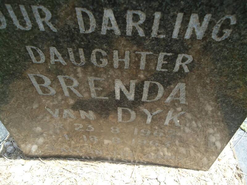 DYK Brenda, van 1962-1963