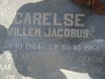 CARELSE Willem Jacobus 1964-1964