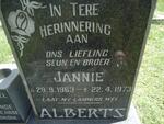 ALBERTS Jannie 1963-1973