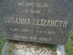 CALITZ Susanna Elizabeth 1964-1973