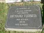 TURNER Richard -1974