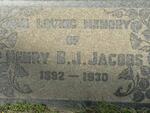 JACOBS Henry B.J. 1892-1930