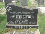 ROUX Francois Jacobus, le 1889-1956 & Johanna Maria PIENAAR 1894-1969