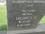 REDELINGHUYS Jacobus N. 1897-1980 & Gezina W. 1897-1979