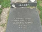 JACOBS Marthinus Johannes 1935-1977