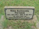 PIETERSE Wena Magdalena 1954-1954