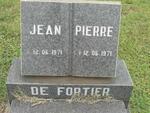 FORTIER Jean Pierre, de 1971-1971