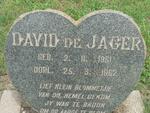 JAGER David, de 1961-1962