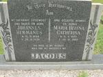 JACOBS Johannes Hermanus 1888-1974 & Maria Helena Catherina 1900-1983