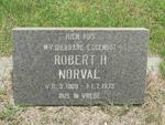 NORVAL Robert H. 1909-1975