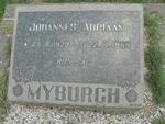 MYBURGH Johannes Adriaan 1929-1969