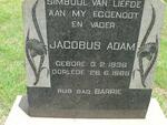 ADAM Jacobus 1936-1969