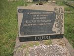 FUHRI Elizabeth Susanna 1887-1953