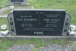 POHL Felix Alexander 1875-1964 & Anna Cecilia CONRADIE 1877-1963