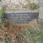 RAATH Paul 1954-1957