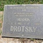 DROTSKY Hendrik 1918-19?2