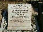 FREWEN Henry Percy -1932