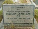 ELS Frederik Christiaan 1869-1950