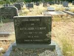 MERWE Aletta Jacoba, v.d. 1909-1975