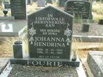 FOURIE Johanna Hendrina 1906-1997