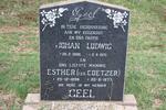 GEEL Johan Ludwig 1886-1970 & Esther COETZER 1896-1977