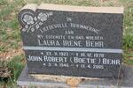 BEHR Laura Irene 1927-1970 :: BEHR John Robert 1946-2005