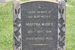 RIEB Martha M. -1954