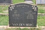 BERG Piet, van den 1870-1954 & Susanna Maria Gesina SNYMAN 1879-1959