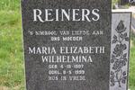 REINERS Maria Elizabeth Wilhelmina 1907-1999