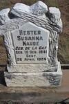 NAUDE Hester Susanna nee DE LA BAT 1841-1924