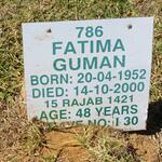 GUMAN Fatima 1952-2000