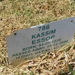 ESSOP Kassim 1938-2006