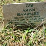 BHAMJEE Hawa 1949-2007