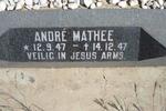 MATHEE Andre 1947-1947
