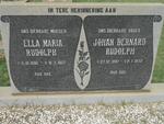 RUDOLPH Johan Bernard 1887-1972 & Ella Maria 1892-1957