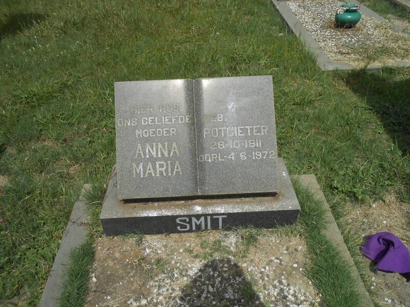 SMIT Anna Maria nee POTGIETER 1911-1972