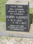 GADNEY Johny 1973-1977