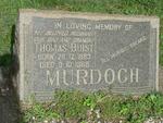 MURDOCH Thomas Buist 1883-1968