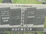 HOFMEYR Marius Louis 1913-1976 & Florrie 1916-1978