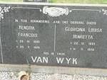 WYK Hendrik Francois, van 1895-1978 & Georgina Louisa Henrietta 1897-1976