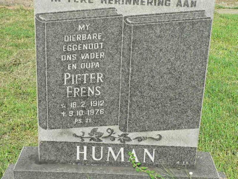 HUMAN Pieter Erens 1912-1976