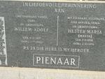 PIENAAR Willem Adolf 1897-1980 & Hester Maria BEKKER 1906-1976