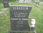 CLAASSEN Margarietha Susanna 1911-1976