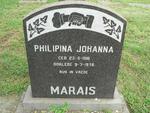 MARAIS Philipina Johanna 1916-1976