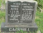 CARRIHILL Thomas Alfred 1919-1976 & Kathleen Alexandria 1922-1983