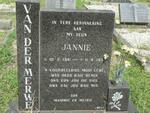 MERWE Jannie, van der 1941-199?