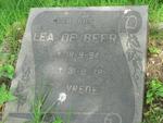 BEER Lea, de 1894-1978
