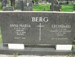 BERG Leonhard 1901-1982 & Anna Maria 1903-1986