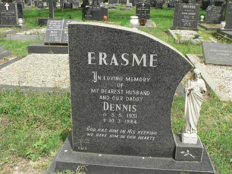 ERASME Dennis 1931-1984